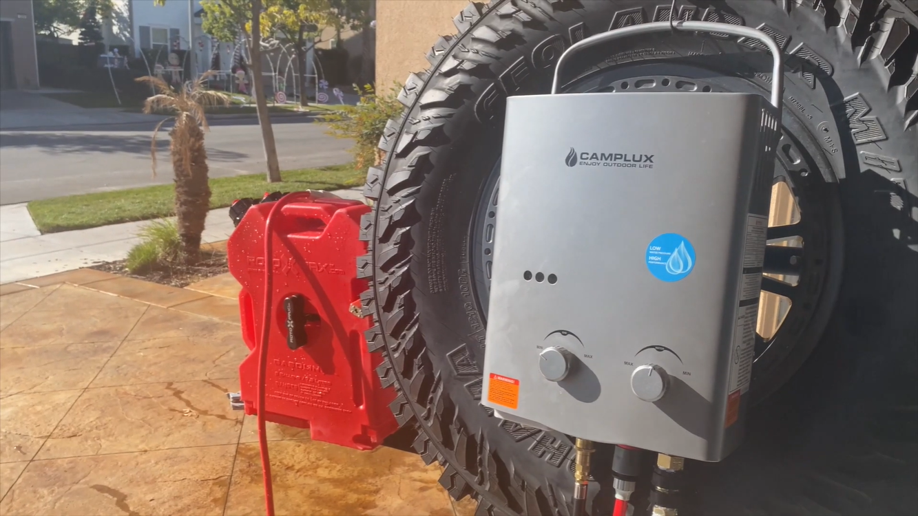 Tipps für Wohnmobilreisen: Gas-Durchlauferhitzer nutzen