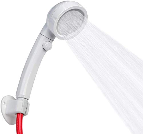 Hochdruck Handbrausekopf Mit Ein/Aus Pausenschalter – Praktisch Zum Wasser Sparen & Einfache Montage