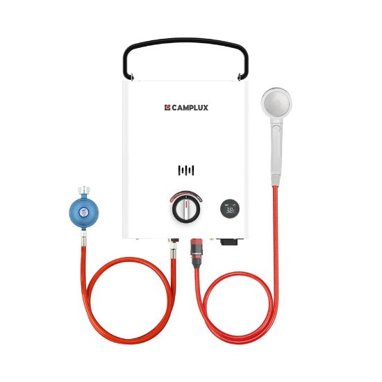 Camplux F5 Tragbarer Gasdurchlauferhitzer