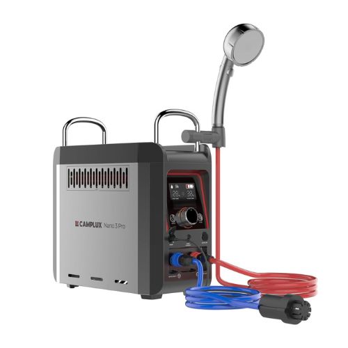Tragbarer Propangas Durchlauferhitzer – CAMPLUX Nano 3 Pro