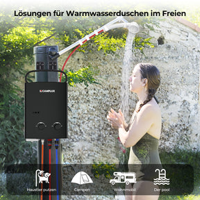 Camplux AY132B Tankless Gasdurchlauferhitzer