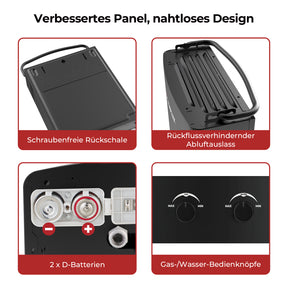 Camplux AY132B Tankless Gasdurchlauferhitzer