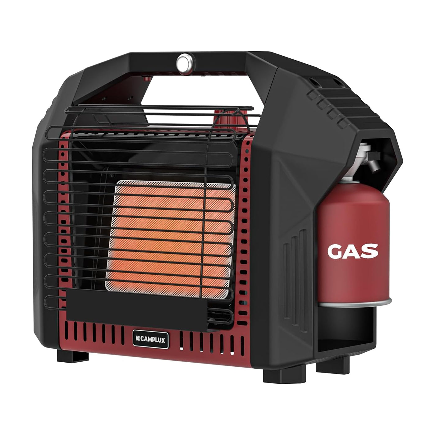 CAMPLUX BH1201B Tragbarer Gasheizer 3,6 kW mit ODS und Kippschutz