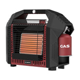 CAMPLUX BH1201B Tragbarer Gasheizer 3,6 kW mit ODS und Kippschutz