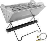 CAMPLUX FoldGo FG14GS Portable 2-in-1 Gas & Charcoal Grill