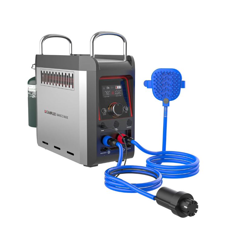 CAMPLUX Nano Gasdurchlauferhitzer Mobiler Nano 3 Max