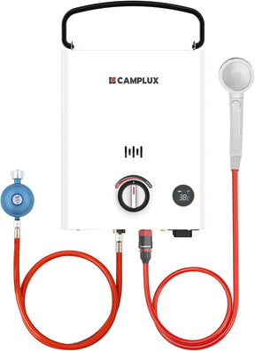 Camplux F5 Tragbarer Gasdurchlauferhitzer