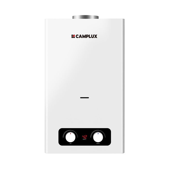 Chauffe-eau instantané au gaz CAMPLUX BD300 Faible NOx, économe en énergie, 37 mbar Camplux Pro CAMPLUX Gasdurchlauferhitzer BD300 Niedrige NOx, Energieeffizient, 37 mbar